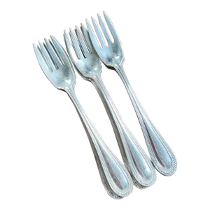 Early 1900s Antique Silver Plated Tiffany & Co Forks- Set of 6