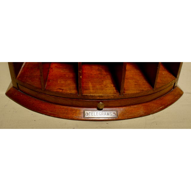 Victorian Oak Telegram Box, 1900s For Sale - Image 3 of 7