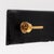 Vintage 22k Yellow Gold Flower Blossom Stud Earrings For Sale - Image 4 of 9