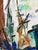 Harbor Boats Acrylic Painting on Canvas, Vintage For Sale - Image 10 of 12