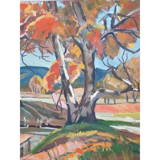 LG G-Berg, Landscape, 1970s, Oil Painting on Canvas, Framed For Sale - Image 12 of 18