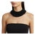 1930s Woven Jet-Black Faceted Crystals Italian Multi-Strand Necklace For Sale