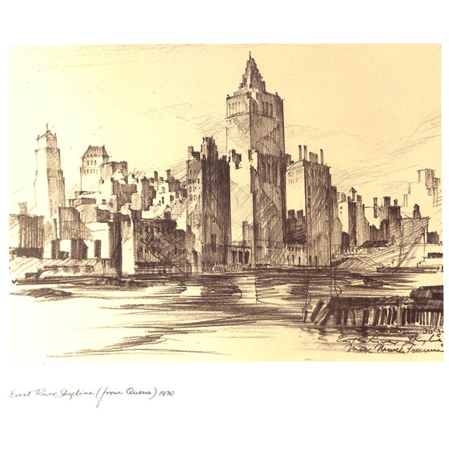 "New York: 1929-1932: Reaching for the Sky: Drawings and Prints" 1992 Freeman, Mark For Sale In New York - Image 6 of 12