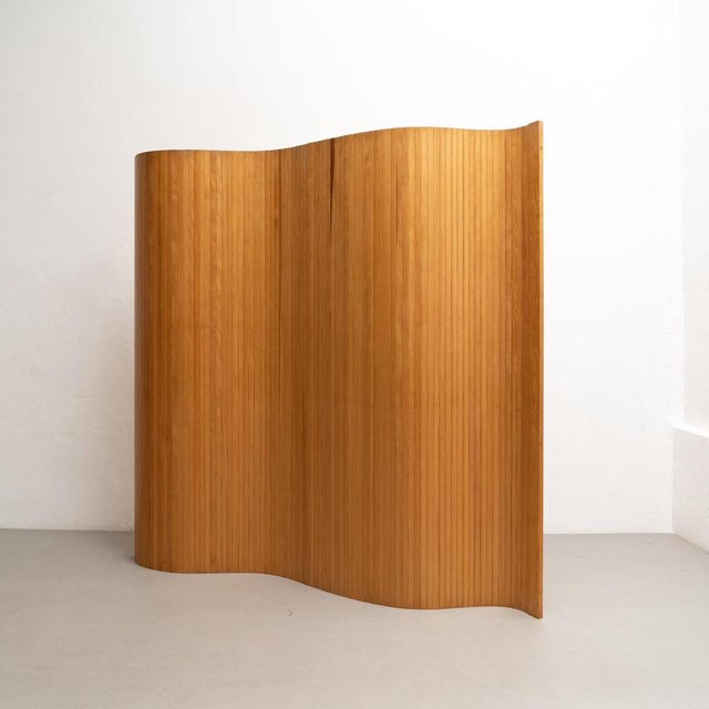 Wood Room Divider in the style of Alvar Aalto, 1970s For Sale - Image 14 of 18