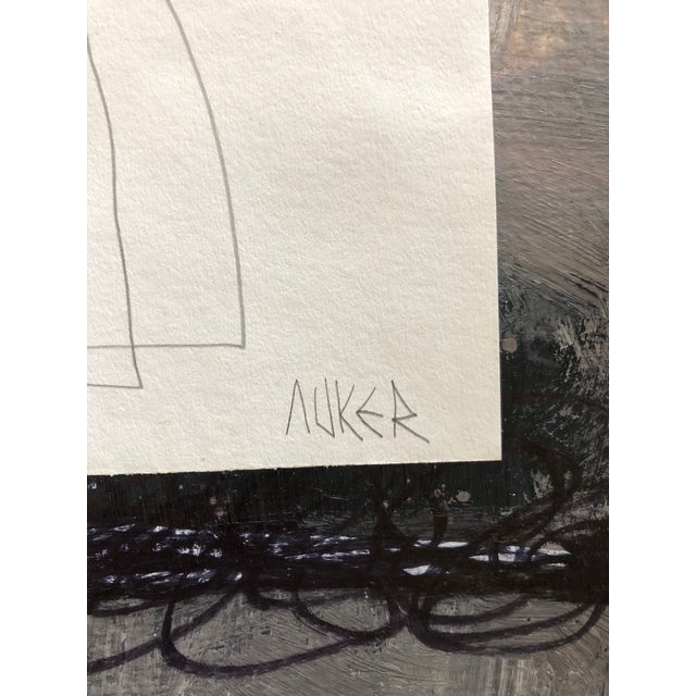 Contemporary “Graphite Horse” Contemporary Mixed Media Artwork by CL Auker For Sale - Image 3 of 5