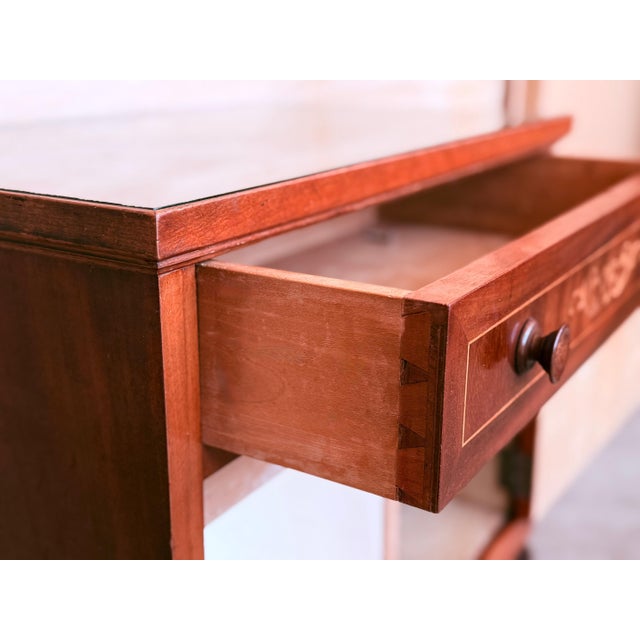 Pair of French Antique Bedside Cabinet Marquetry Nightstand, circa 1890 For Sale - Image 10 of 18