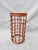 Mid-Century Modern 1960s Franco Albini Red Bamboo Umbrella Stand For Sale - Image 3 of 6
