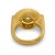 Vintage 1.25 Carat Old European Cut Diamond 18k Yellow Gold Cocktail Ring, Size 6.5 For Sale In Los Angeles - Image 6 of 6