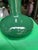 Mid-Century Modern Vintage Emerald Green Vase For Sale - Image 3 of 7