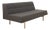 Modular Seating Sofa in Black Lacquered Steel Frame and Square Chrome-Plated Legs by George Nelson & Associates for Herman Miller, 1955 For Sale