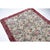 Mid-Century Vintage Turkish Rose Floral Rug in Cream & Burgundy, 6’5” X 9’7 For Sale - Image 6 of 10