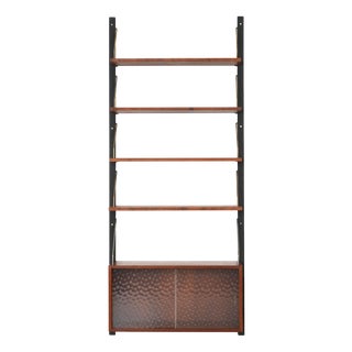 Danish Teak Wall Unit, Denmark, 1960s For Sale