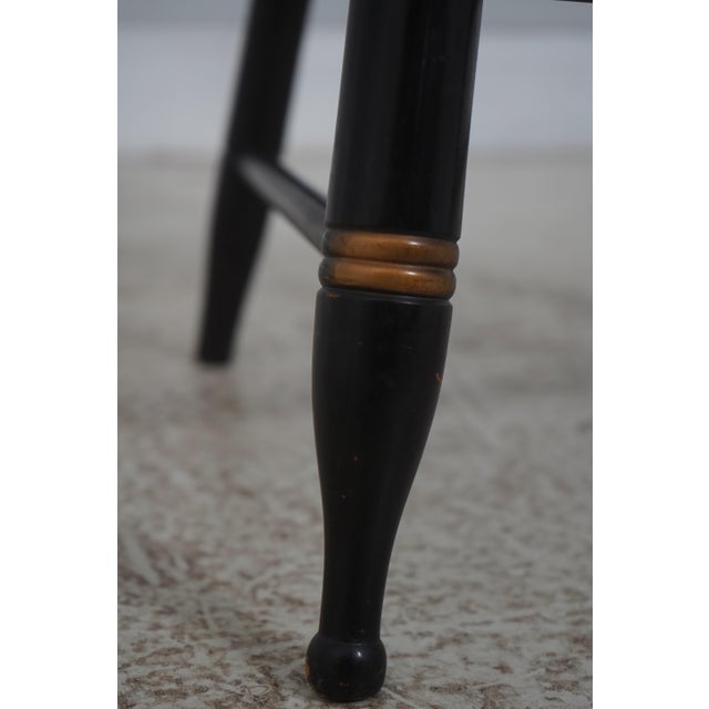 Set of 6 Hitchcock Painted Dining Chairs For Sale - Image 15 of 18