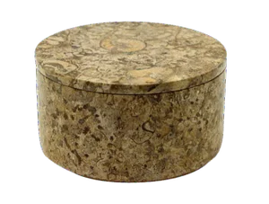 Tan Marble Keepsake Box