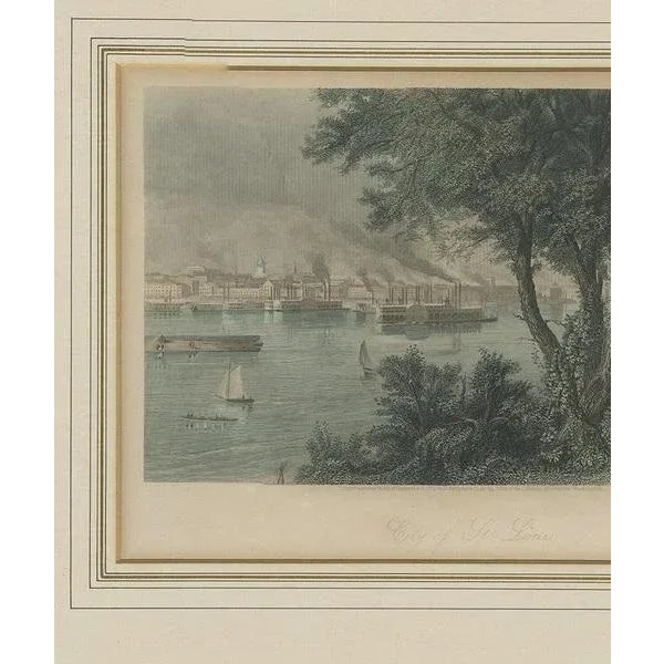 D. Appleton & Company, The City of St. Louis, 1872, Print For Sale - Image 3 of 5