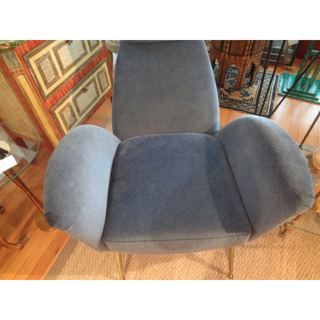 1960s Pair of Italian Modern Sculptural Lounge Chairs For Sale In Houston - Image 6 of 11