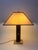 Leather and Brass Table Lamp, 1980s For Sale - Image 15 of 18
