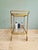 Metal Mid-Century Rolling Serving Cart in Openwork Brass and Glass, 1960s For Sale - Image 7 of 9