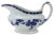 Antique Delph Flow Blue Gravy Boat For Sale - Image 4 of 4
