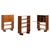 Bookcase and Cabinets in Mahogany attributed to Josef Frank, 1940s, Set of 3 For Sale - Image 9 of 9