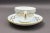 Late 20th Century Minton England S600 Gold Laurel Leaves Light Blue Tea Cup & Saucer Set- 8 Pieces For Sale - Image 9 of 10