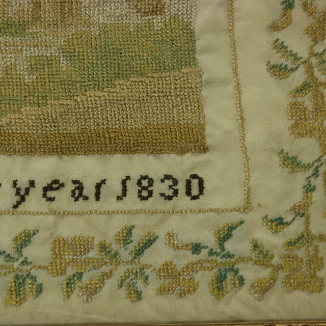 Early 19th Century Antique Sampler, 1830, by M. Forrest For Sale - Image 5 of 18