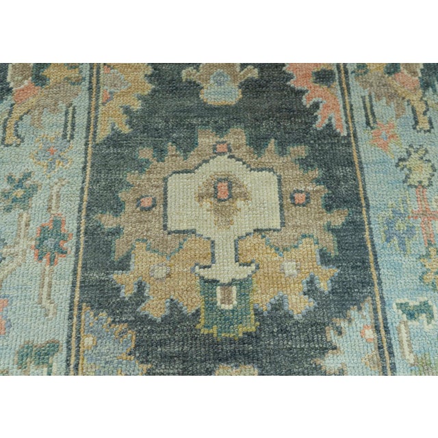 Early 21st Century Turkish Oushak Rug 2'9" x 7'9" #19198 For Sale - Image 5 of 8