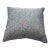 Campanelle Fortuny Pillow in Blue/Silvery Gold For Sale
