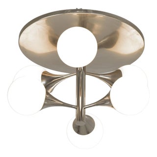 Ceiling Light with Opaque Glass Balls, Germany, 1960s For Sale