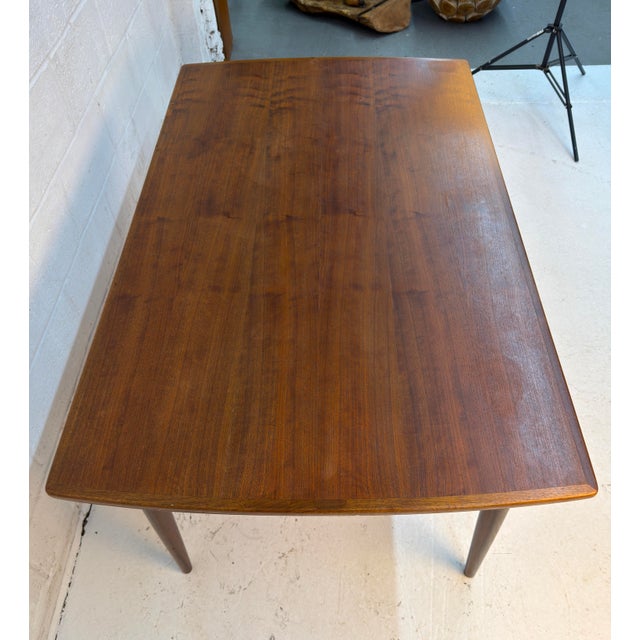 Mid-Century Danish Teak Draw-Leaf Dining Table by Gudme Møbelfabrik For Sale - Image 10 of 13