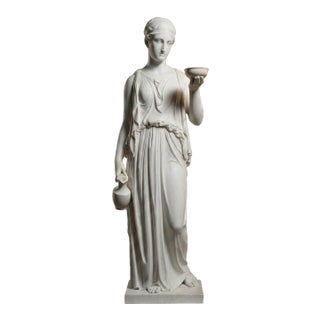 Hebe by Bertel Thorvaldsen – Classical Marble Sculpture For Sale