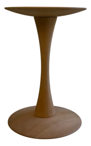 Danish Modern Oak Side Table Trisse by Nanna Ditzel