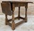 Spanish Wing Table in Walnut, 1930s For Sale - Image 10 of 18