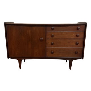 A. Younger Compact Afromosia & Teak Sideboard For Sale