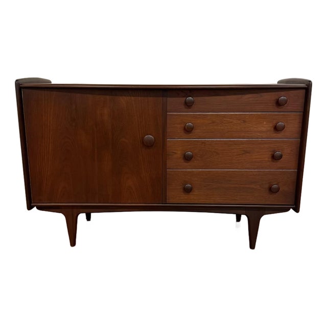 A. Younger Compact Afromosia & Teak Sideboard For Sale