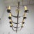 Antique Gothic or Spanish Revival Style Cast Iron Chandelier Viking Longboat Ship With Horse Head and Shields For Sale - Image 10 of 13