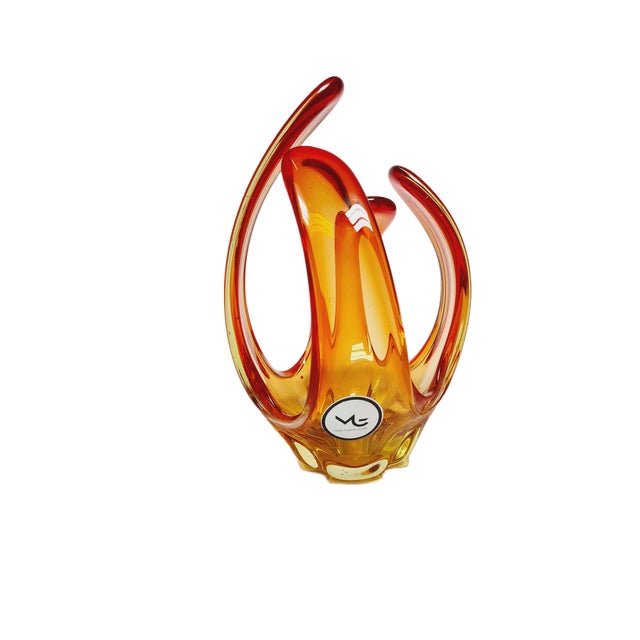 Decorative Glass Form by Murano, Italy, 1960s For Sale - Image 13 of 18