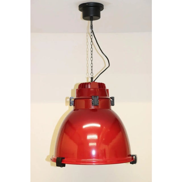 Metal 1980s Italian Pendant Spot Light by Castaldi For Sale - Image 7 of 13