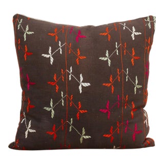 Desert Star, Antique Phulkari Pillow Cover For Sale