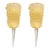 A pair barovier style art deco rostrato clear italian murano glass wall sconces elegant pair of italian wall sconces...