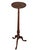 1970s Mid Century Mahogany Pedestal Drink/ Plant Stand For Sale In Phoenix - Image 6 of 10