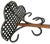 Pair of Antique French Hand-Forged Wrought Iron Wall Shelves Brackets With Scalloped Lattice For Sale - Image 9 of 10