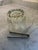 Mid-Century Modern 1960s Mid Century Modern Princess House Heritage Glass Ice Bucket. With Oneida Silver Plate Tongs. Mid Century Cut Crystal For Sale - Image 3 of 4