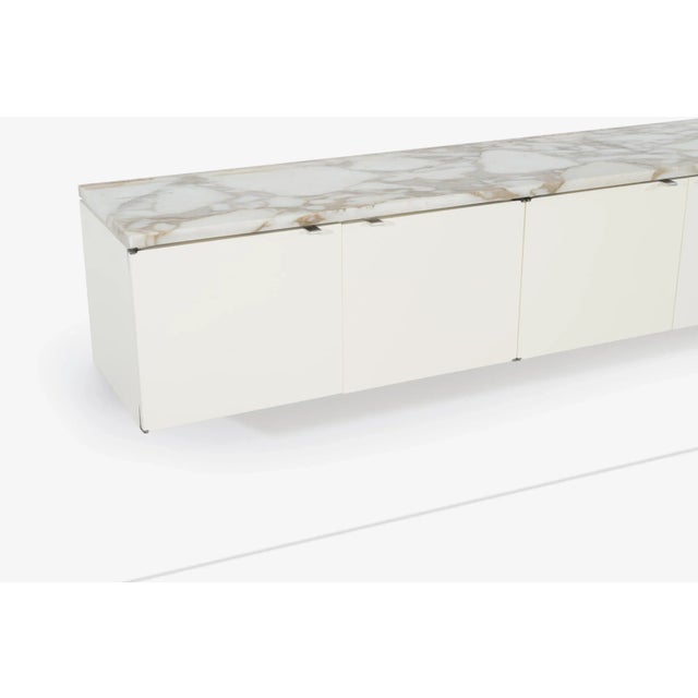 Florence Knoll Custom Wall-Mounted Cabinet by Knoll Associates For Sale - Image 12 of 13