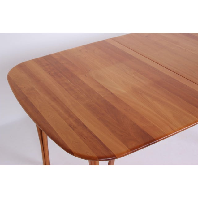 Dining Table in Cherry Wood from Haslev Møbelfabrik, 1990s For Sale - Image 10 of 12