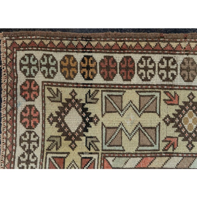 Early 21st Century Turkish Vintage Rug 3'4" x 4'8" #19800 For Sale - Image 5 of 8