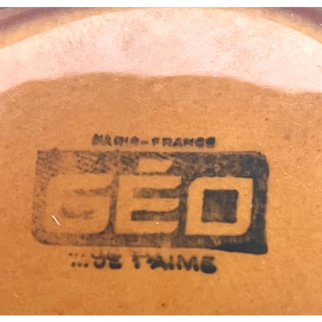 Mid 20th Century Geo French Faience Brown Ceramic Boar Terrine For Sale - Image 16 of 18