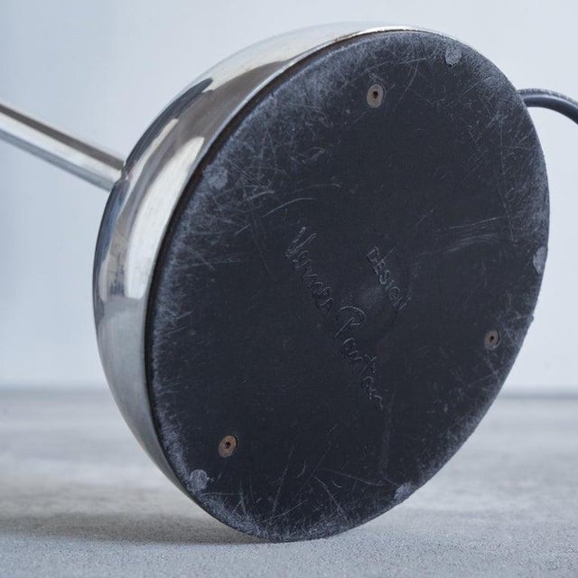 Uplighter Floor Lamp attributed to Verner Panton for Elteva, Denmark, 1980s For Sale - Image 6 of 7