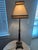 Maitland Smith Table Lamp With Marble Shaft and Silk Pleated Shade For Sale In New York - Image 6 of 6