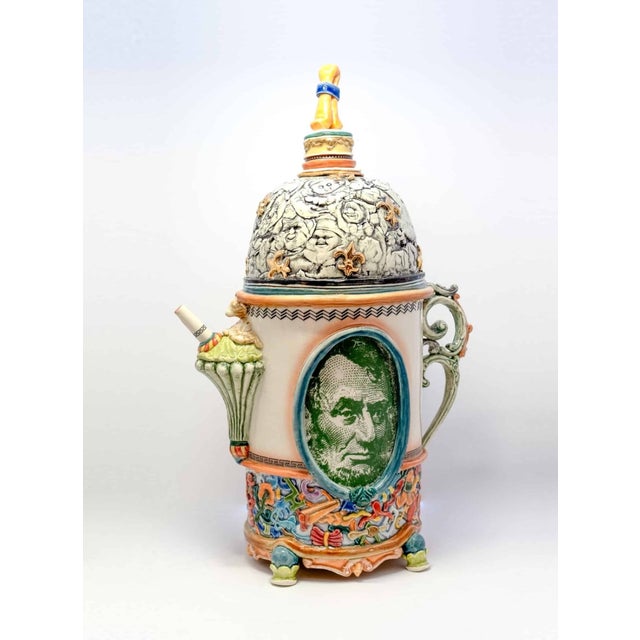 Lincoln Teapot pays tribute to one of America's most iconic historical figures through a playful and imaginative ceramic...